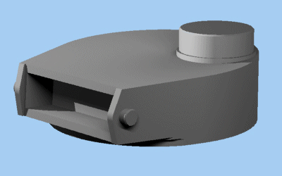 Turret shape for VK3001